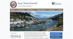 Desktop Screenshot of looetowncouncil.gov.uk